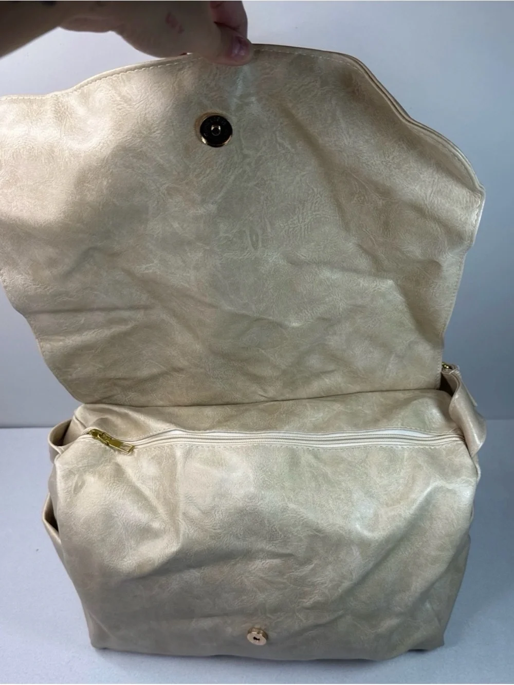 Neutral Tan Weekender Bag